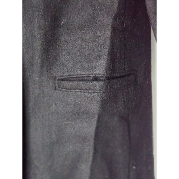 Old Navy Women's Black Midi Classic Dress Overcoat Jacket Size S A0078 - Picture 3 of 5